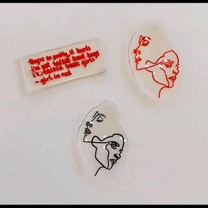 Shrinky Dink charm bundle: Female